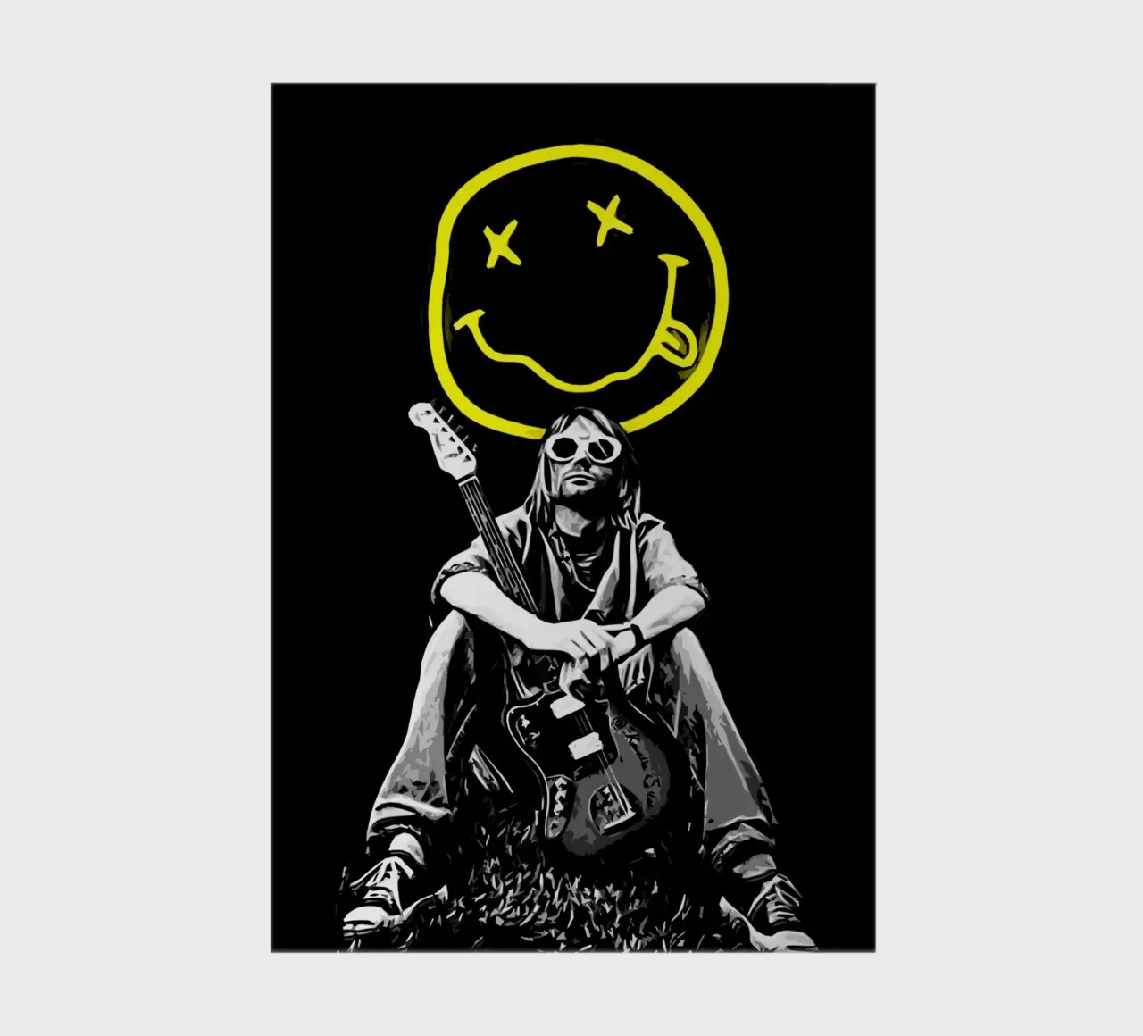 Smiley Face nirvana kurt cobain 1 diario da music soul