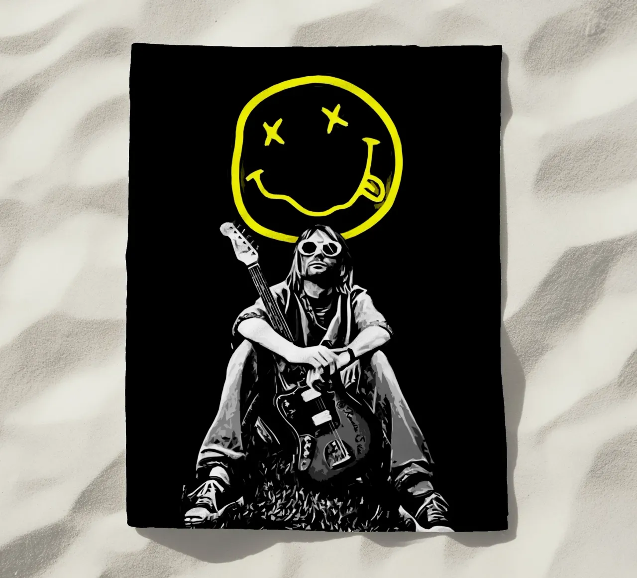 Smiley Face nirvana kurt cobain 1 telo mare da music soul
