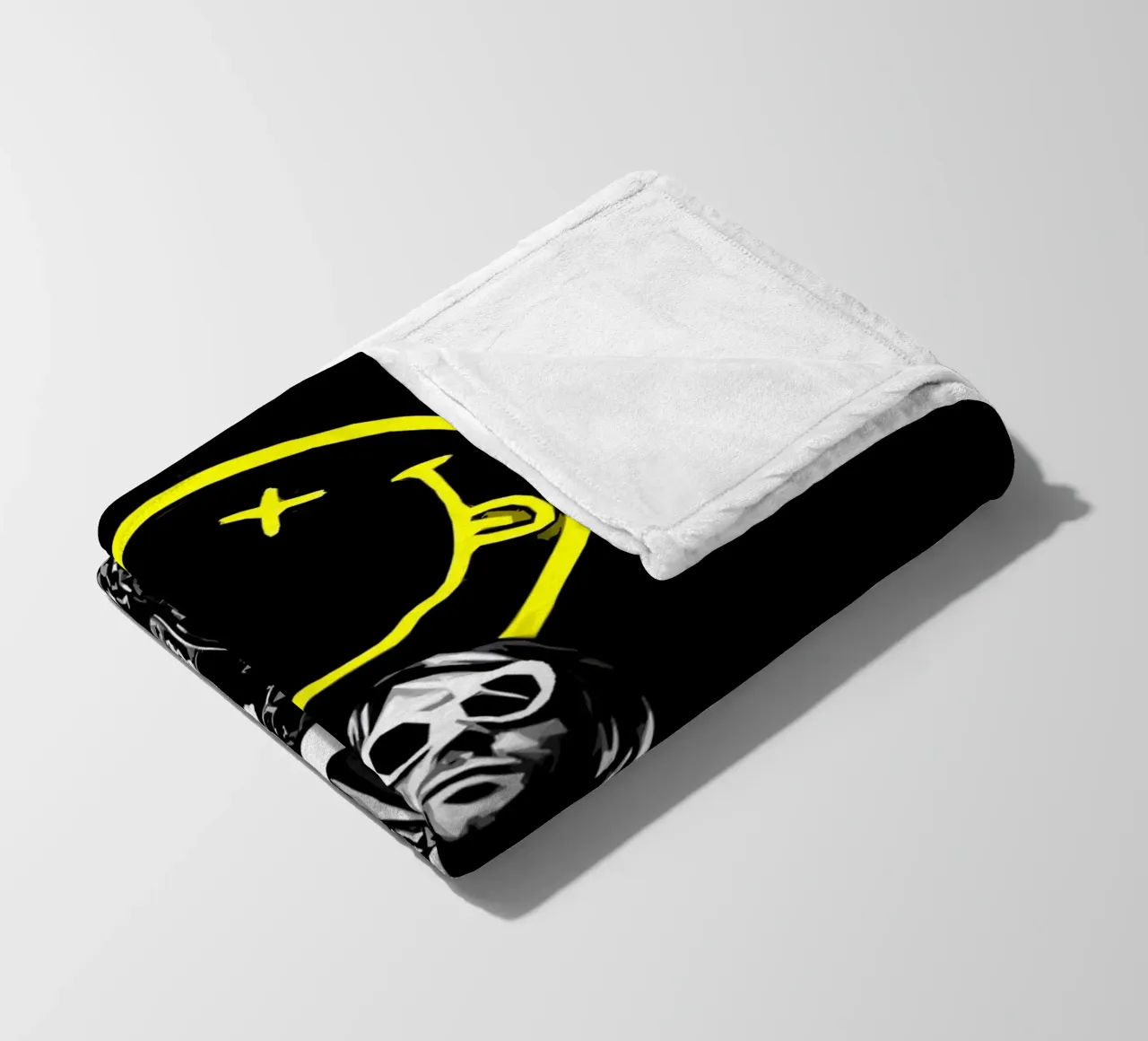 Smiley Face nirvana kurt cobain 1 coperta in pile da music soul