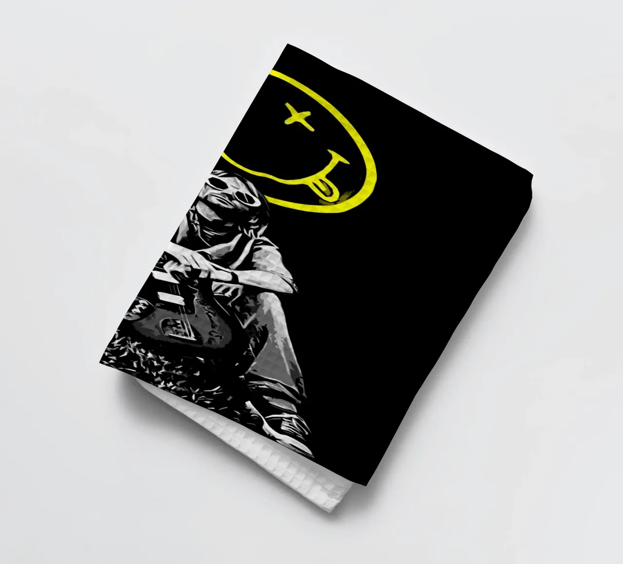 Smiley Face nirvana kurt cobain 1 canovaccio da cucina da music soul
