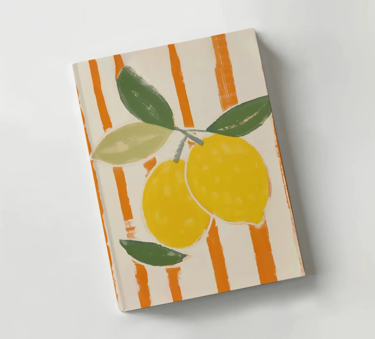 Boho Bella Vita 1 Lemons 4 notebook by Boho Print Collection