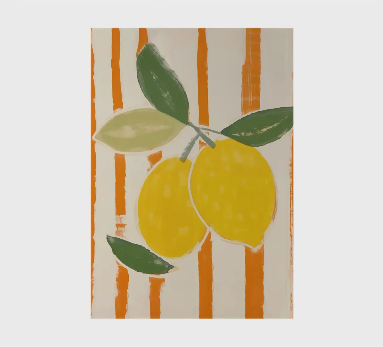 Boho Bella Vita 1 Lemons 4 notebook by Boho Print Collection