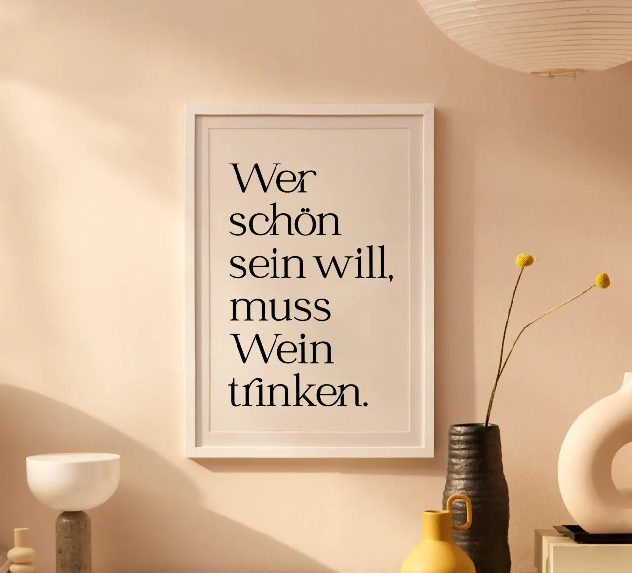 Wein trinken poster de Ohkimiko