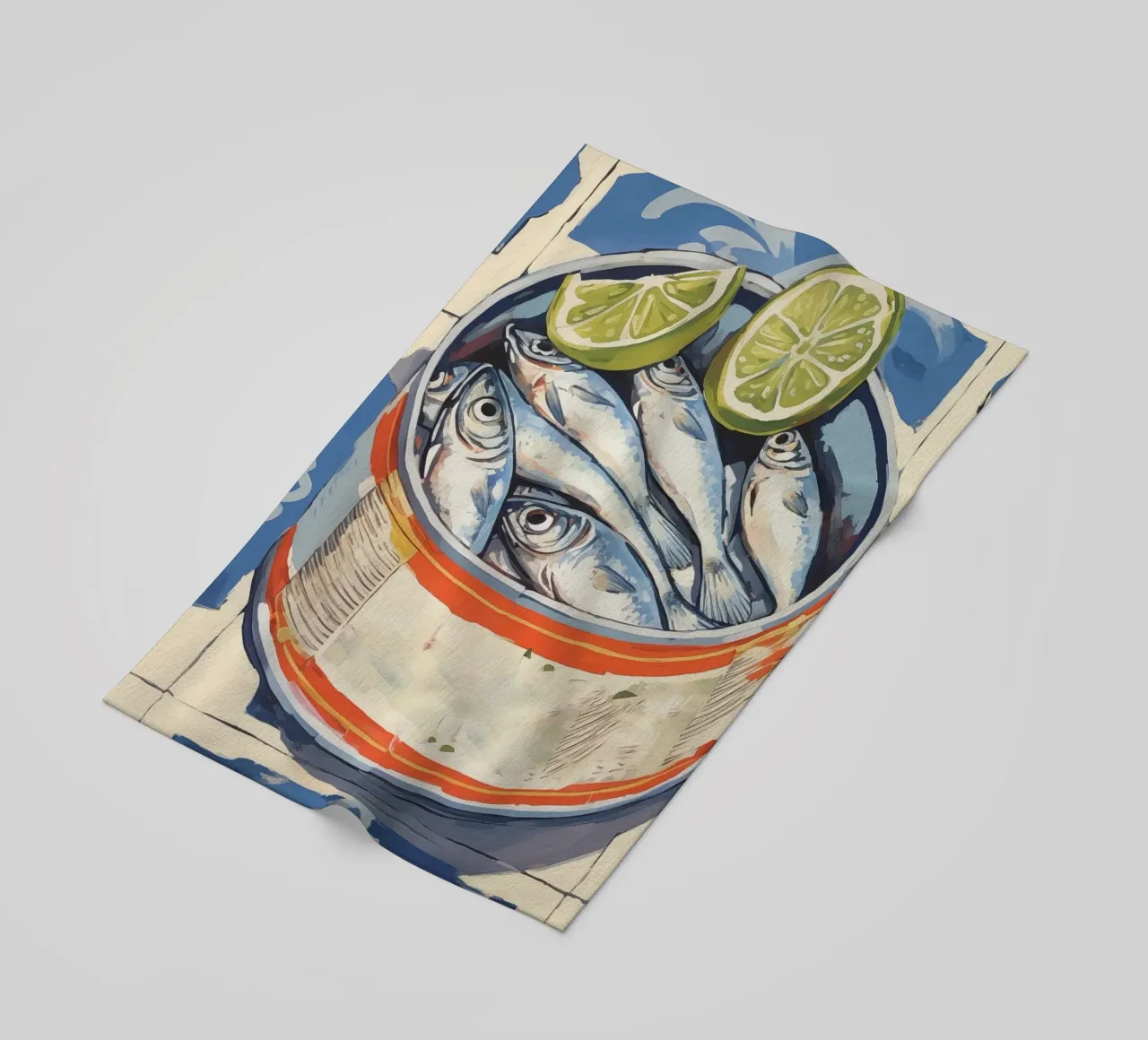 Boho Bella Vita 2 Fish 1 telo mare da Boho Print Collection