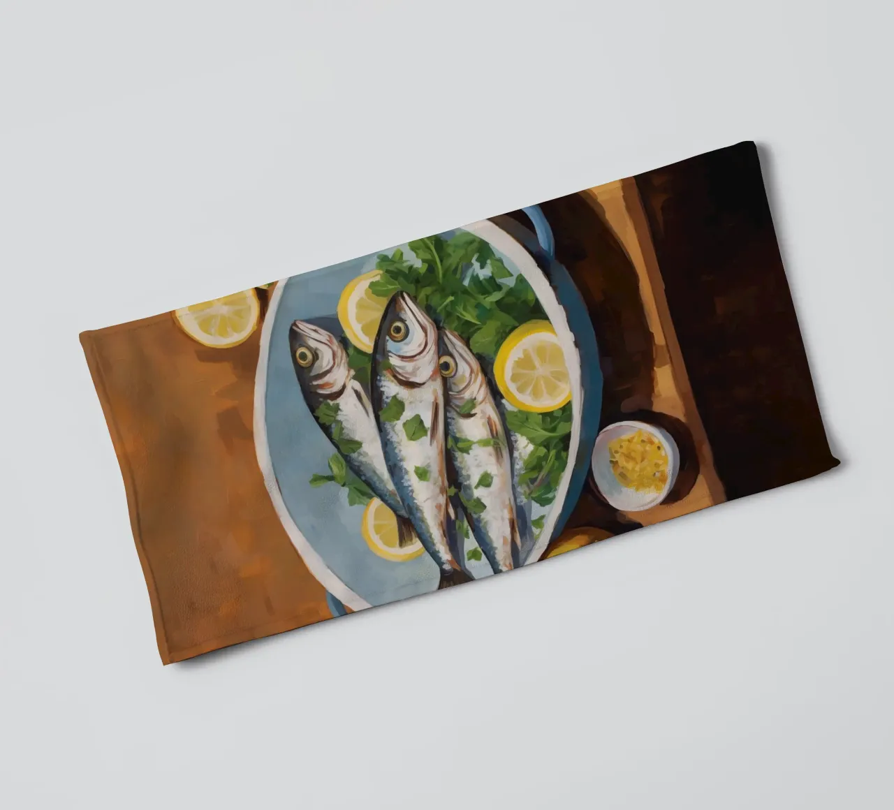Boho Bella Vita 2 Fish 2 asciugamano da bagno da Boho Print Collection