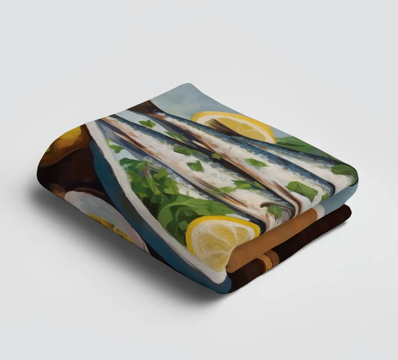 Boho Bella Vita 2 Fish 2 asciugamano da bagno da Boho Print Collection