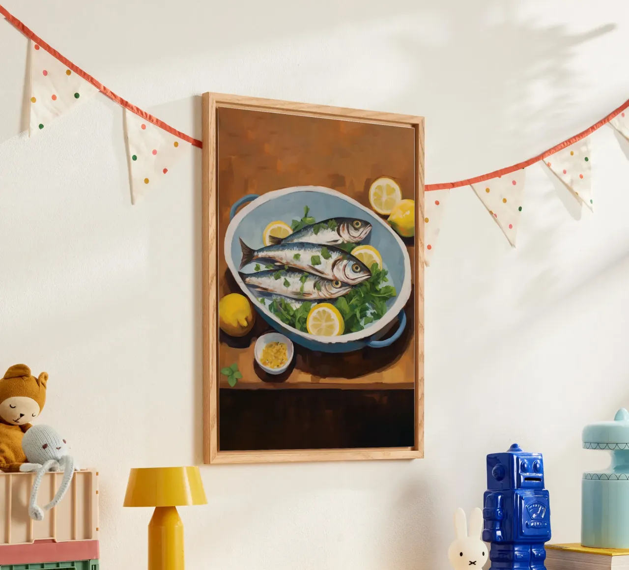 Boho Bella Vita 2 Fish 2 plexiglass da Boho Print Collection