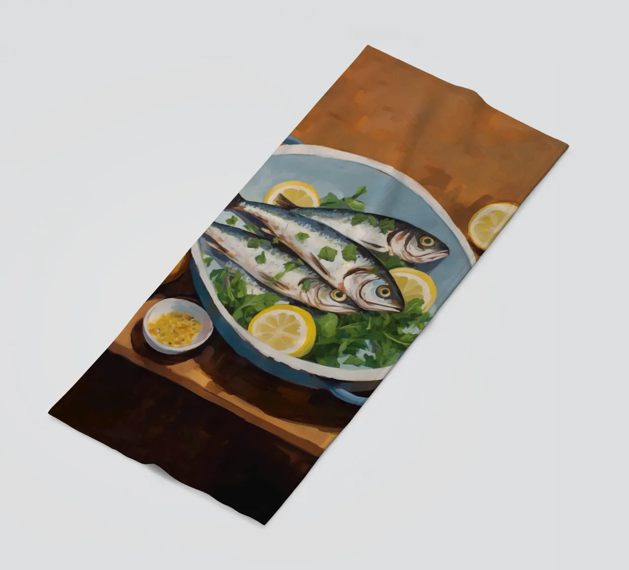 Boho Bella Vita 2 Fish 2 telo mare da Boho Print Collection