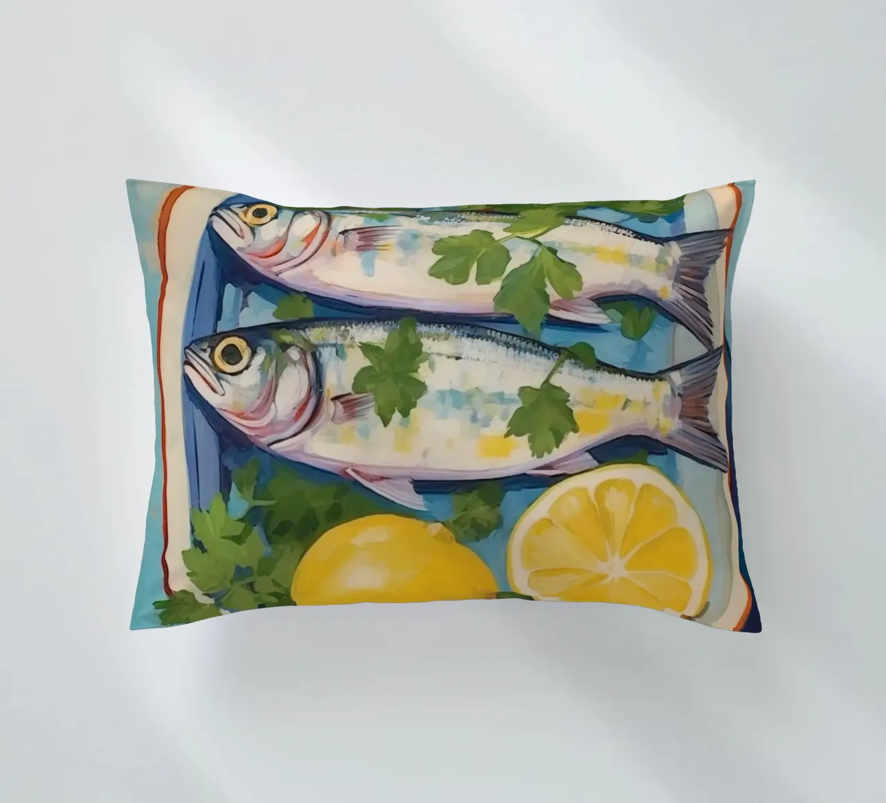 Boho Bella Vita 2 Fish 4 cuscino da Boho Print Collection