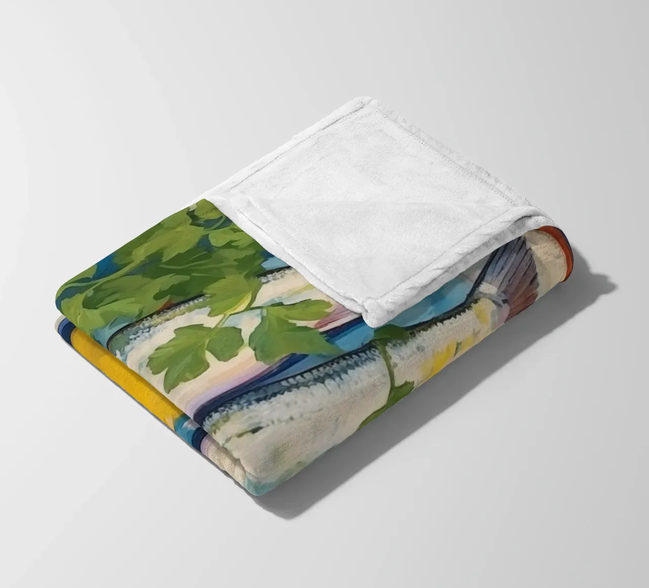Boho Bella Vita 2 Fish 4 coperta in pile da Boho Print Collection