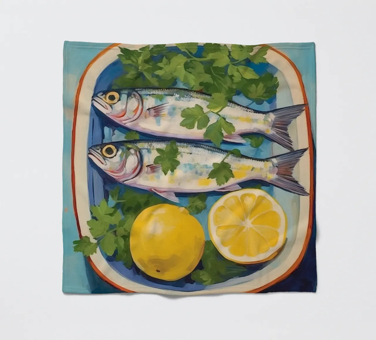 Boho Bella Vita 2 Fish 4 coperta in pile da Boho Print Collection