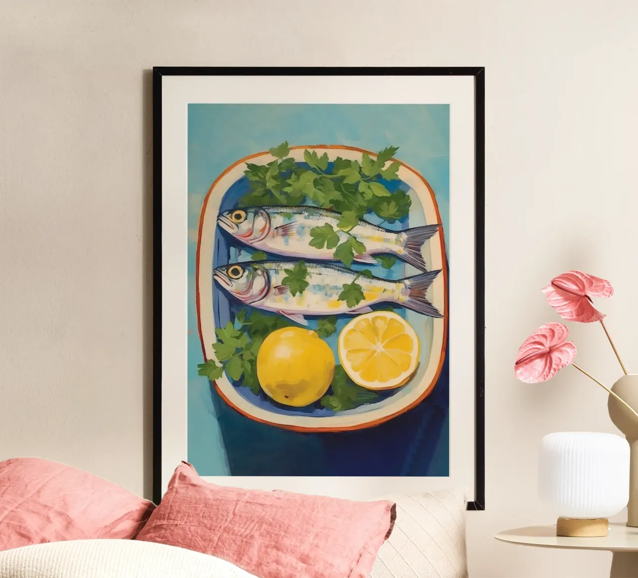 Boho Bella Vita 2 Fish 4 carta hahnemühle da Boho Print Collection