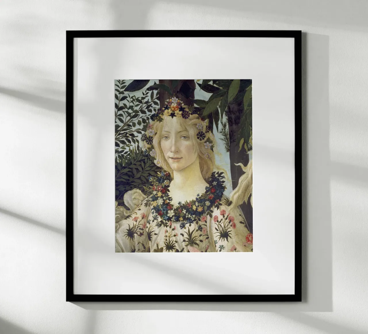 Botticelli - Primavera: Head of Flora. poster da ARTOTHEK