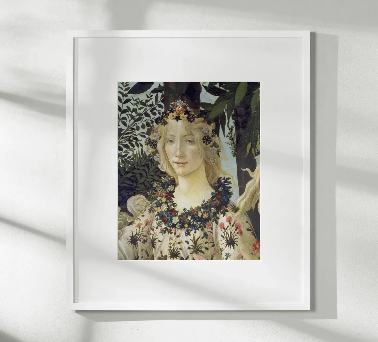Botticelli - Primavera: Head of Flora. poster da ARTOTHEK
