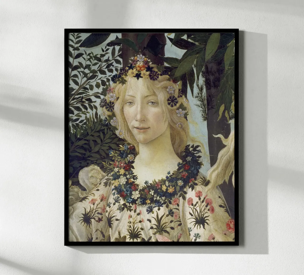 Botticelli - Primavera: Head of Flora. poster da ARTOTHEK