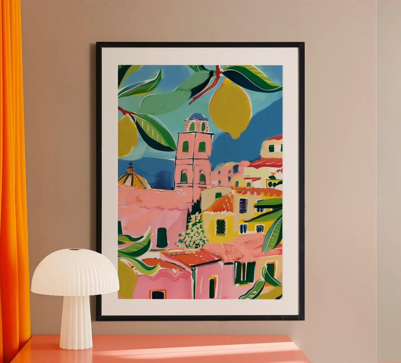Boho Bella Vita 3 City 2 carta hahnemühle da Boho Print Collection