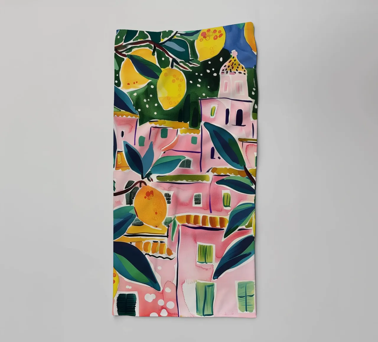 Boho Bella Vita 3 City 3 towel by Boho Print Collection