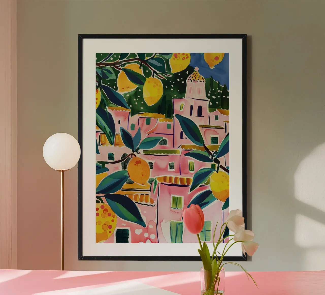 Boho Bella Vita 3 City 3 poster da Boho Print Collection
