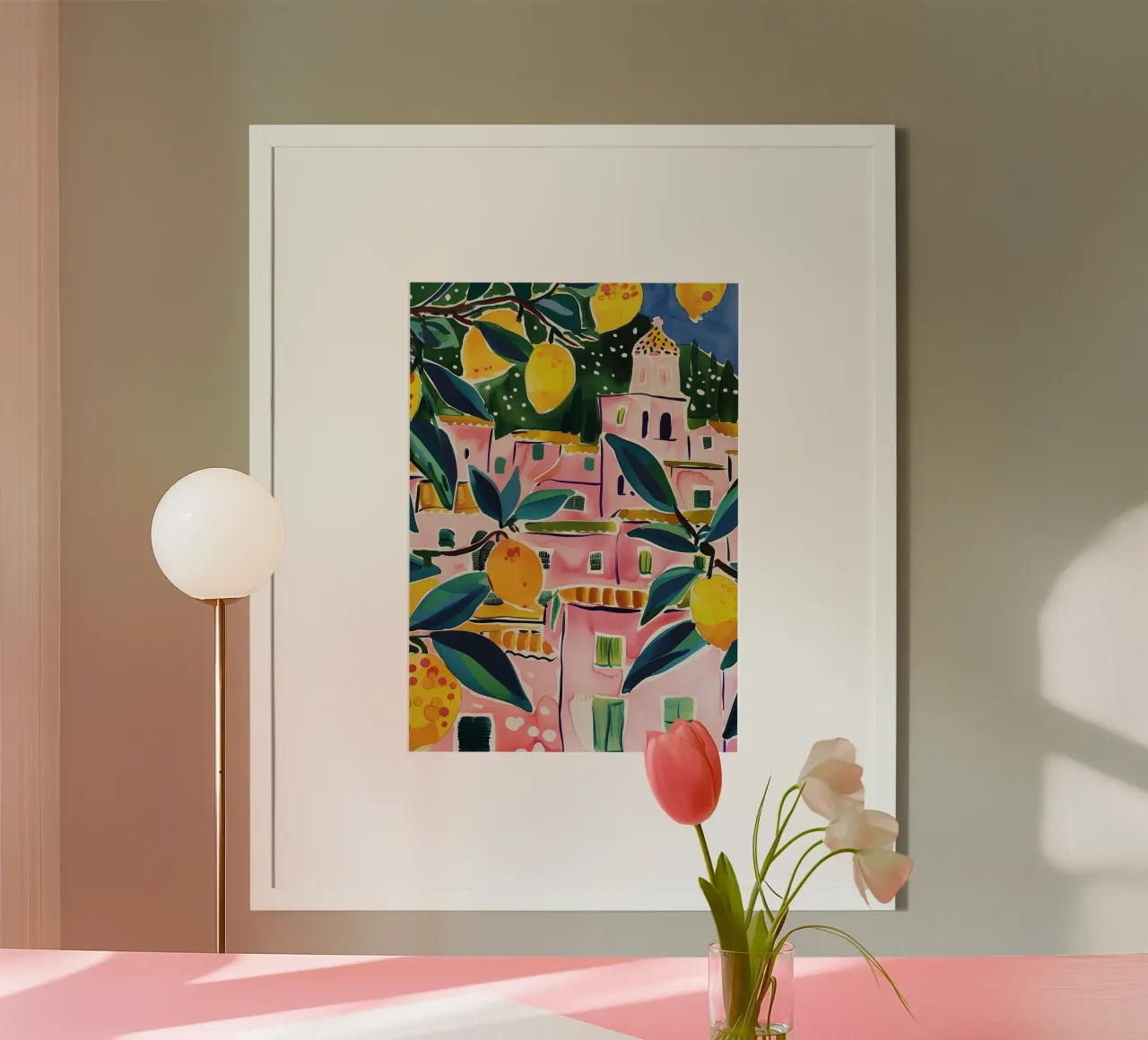 Boho Bella Vita 3 City 3 poster da Boho Print Collection