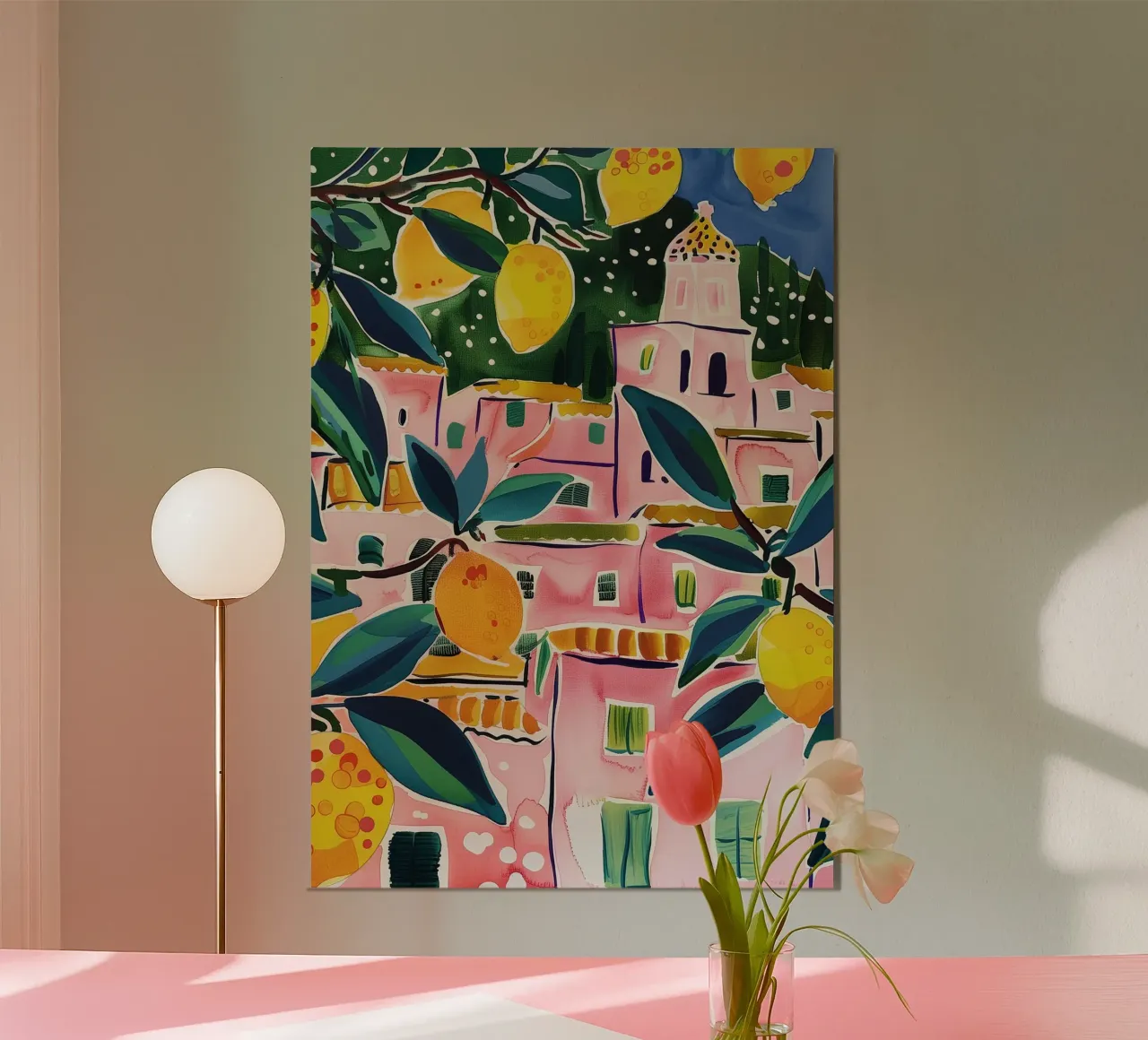 Boho Bella Vita 3 City 3 poster da Boho Print Collection