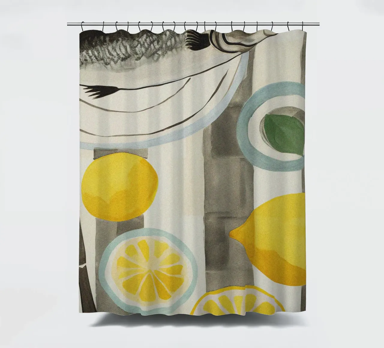 Boho Bella Vita 4 Classics 4 tenda da doccia da Boho Print Collection