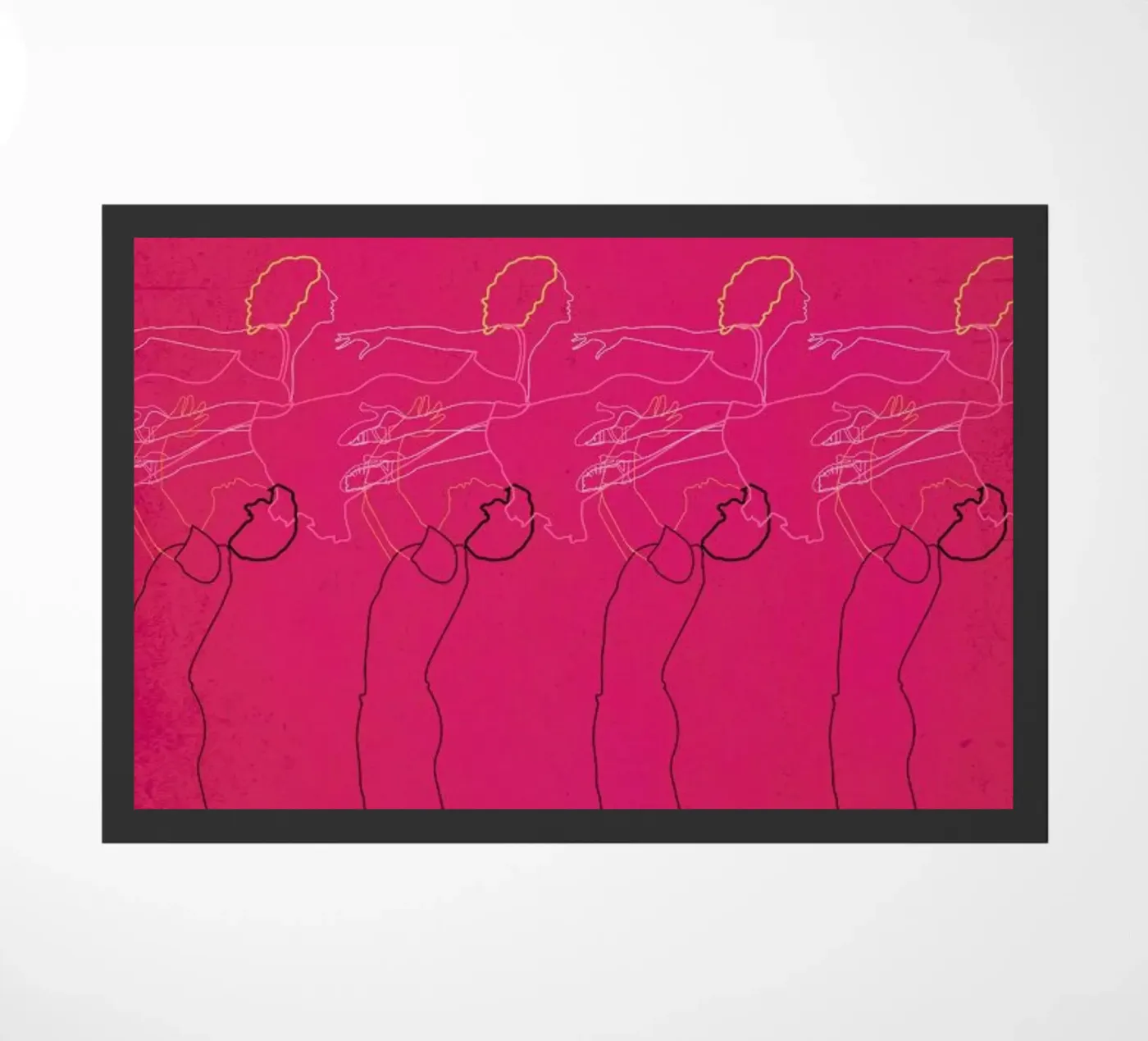 Dirty Dancing doormat by Fräulein Fisher