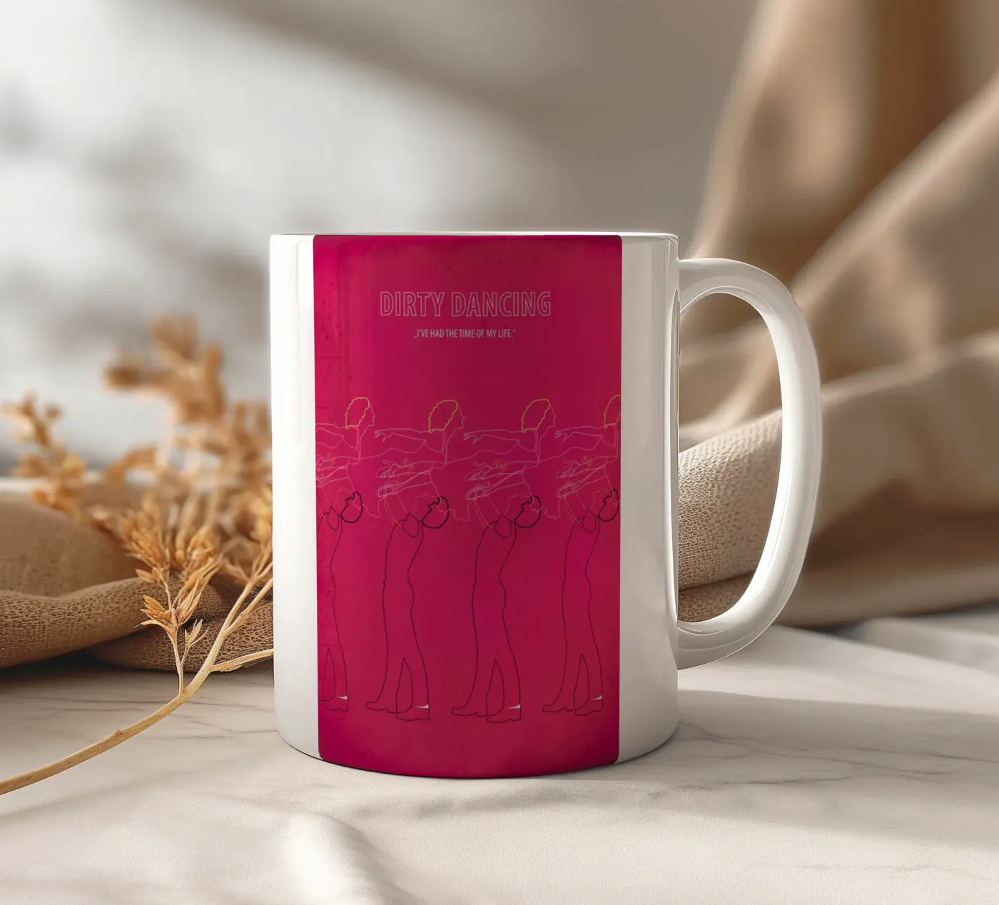 Dirty Dancing ceramic mug by Fräulein Fisher