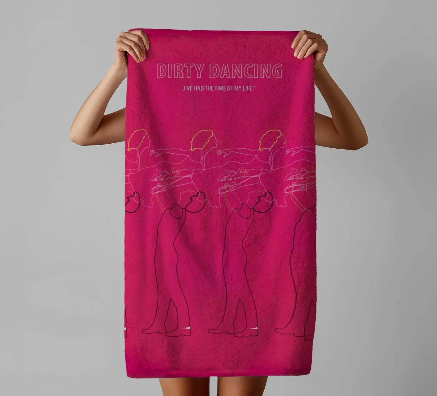 Dirty Dancing badhanddoek van Fräulein Fisher
