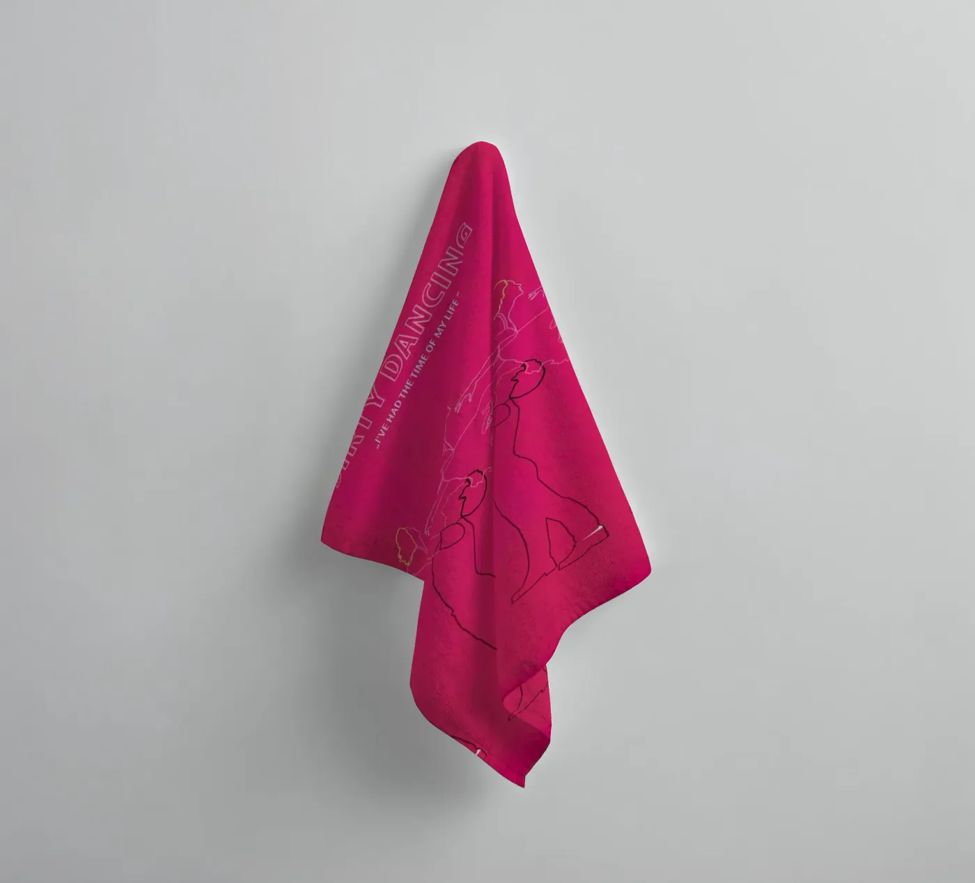 Dirty Dancing badhanddoek van Fräulein Fisher
