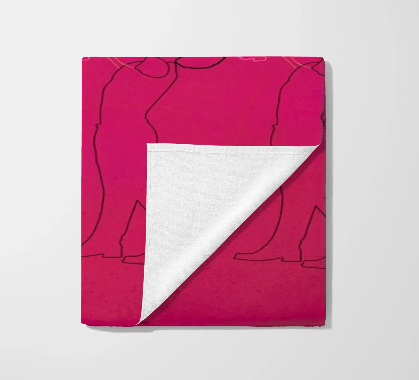 Dirty Dancing beach towel by Fräulein Fisher