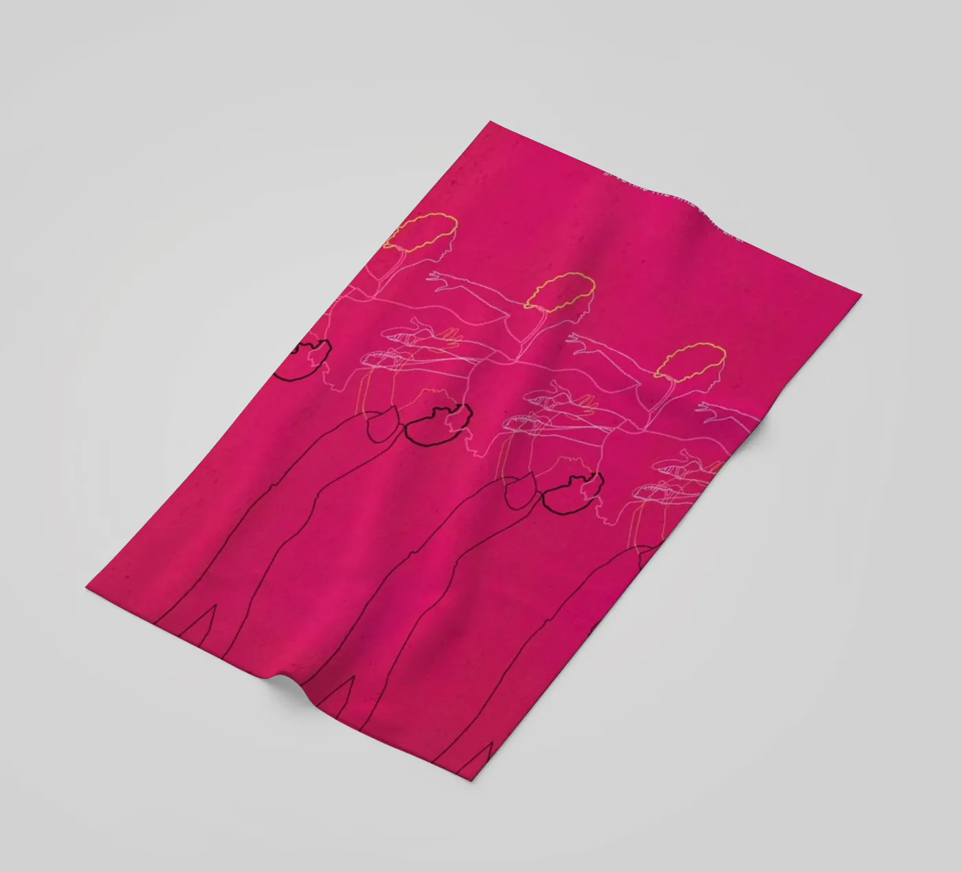 Dirty Dancing beach towel by Fräulein Fisher