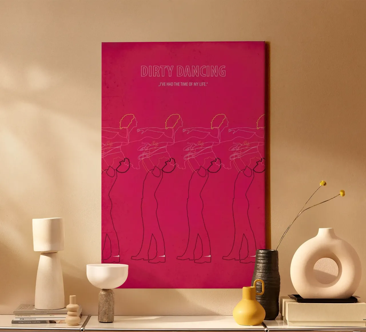 Dirty Dancing canvas by Fräulein Fisher