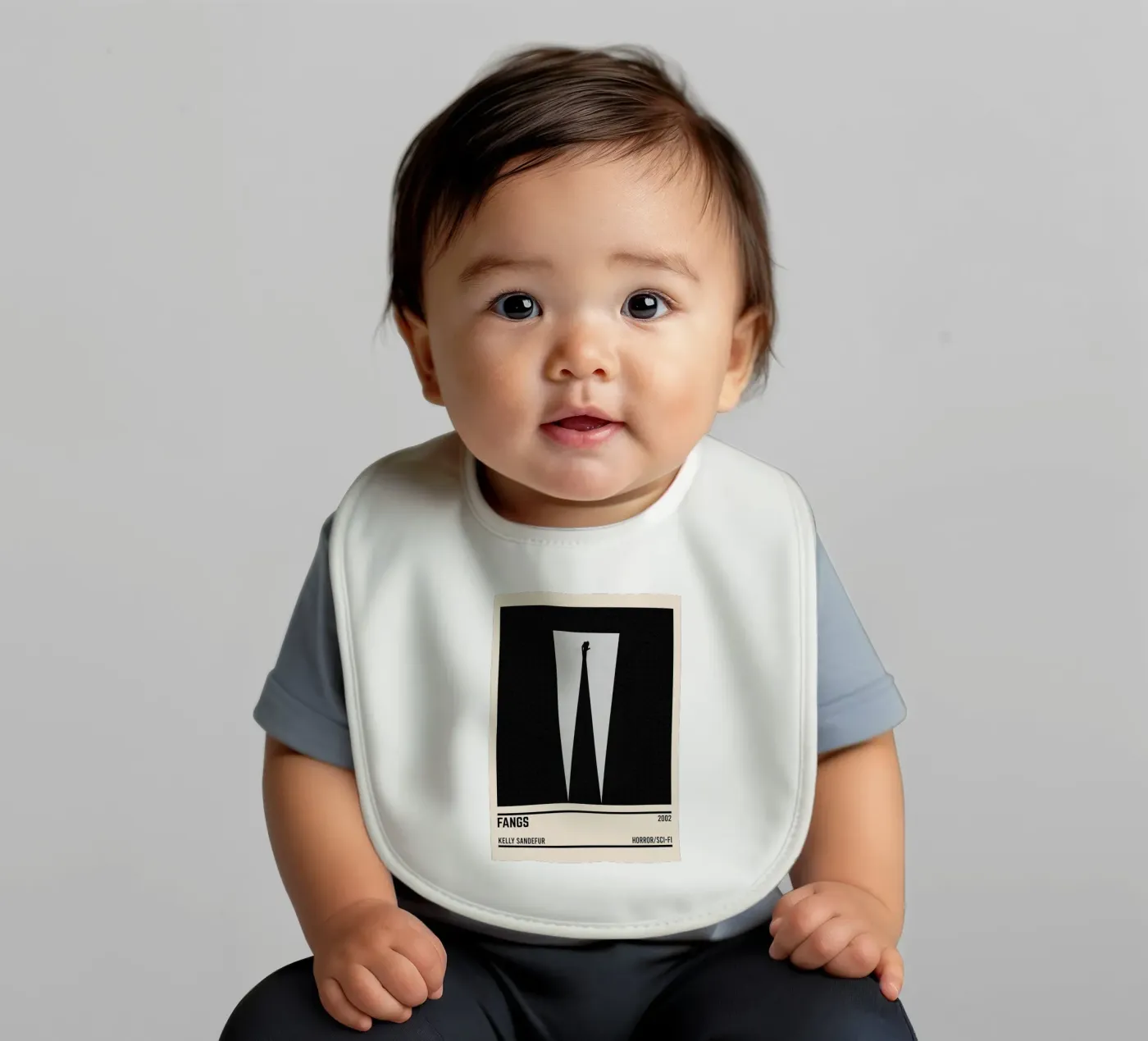 Fangs baby slabbetje van TheArtstudio