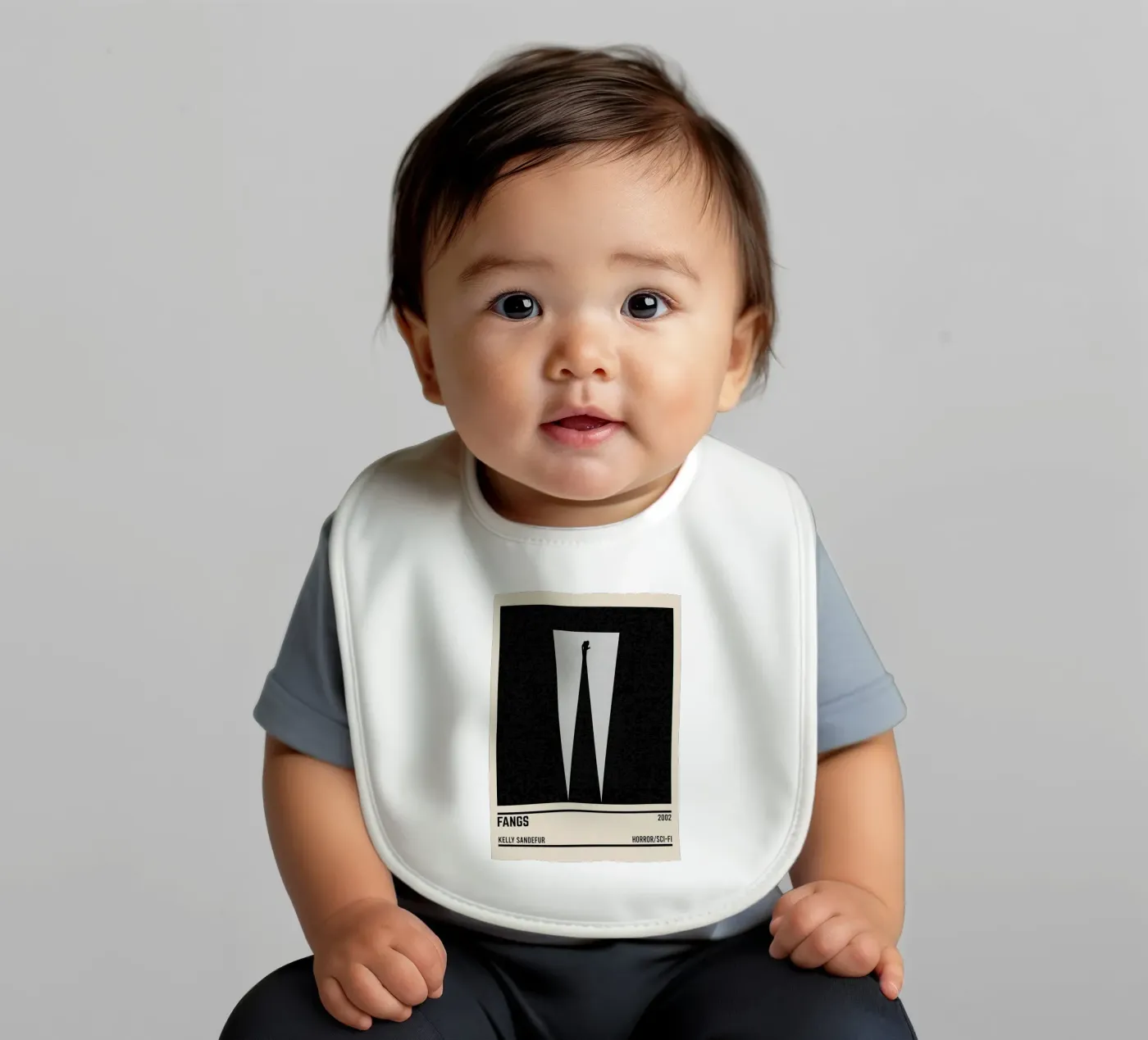 Fangs baby slabbetje van TheArtstudio