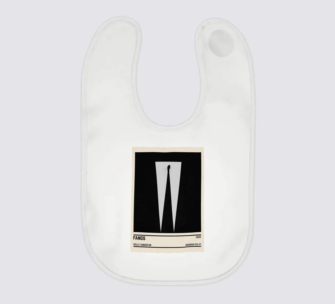 Fangs baby slabbetje van TheArtstudio