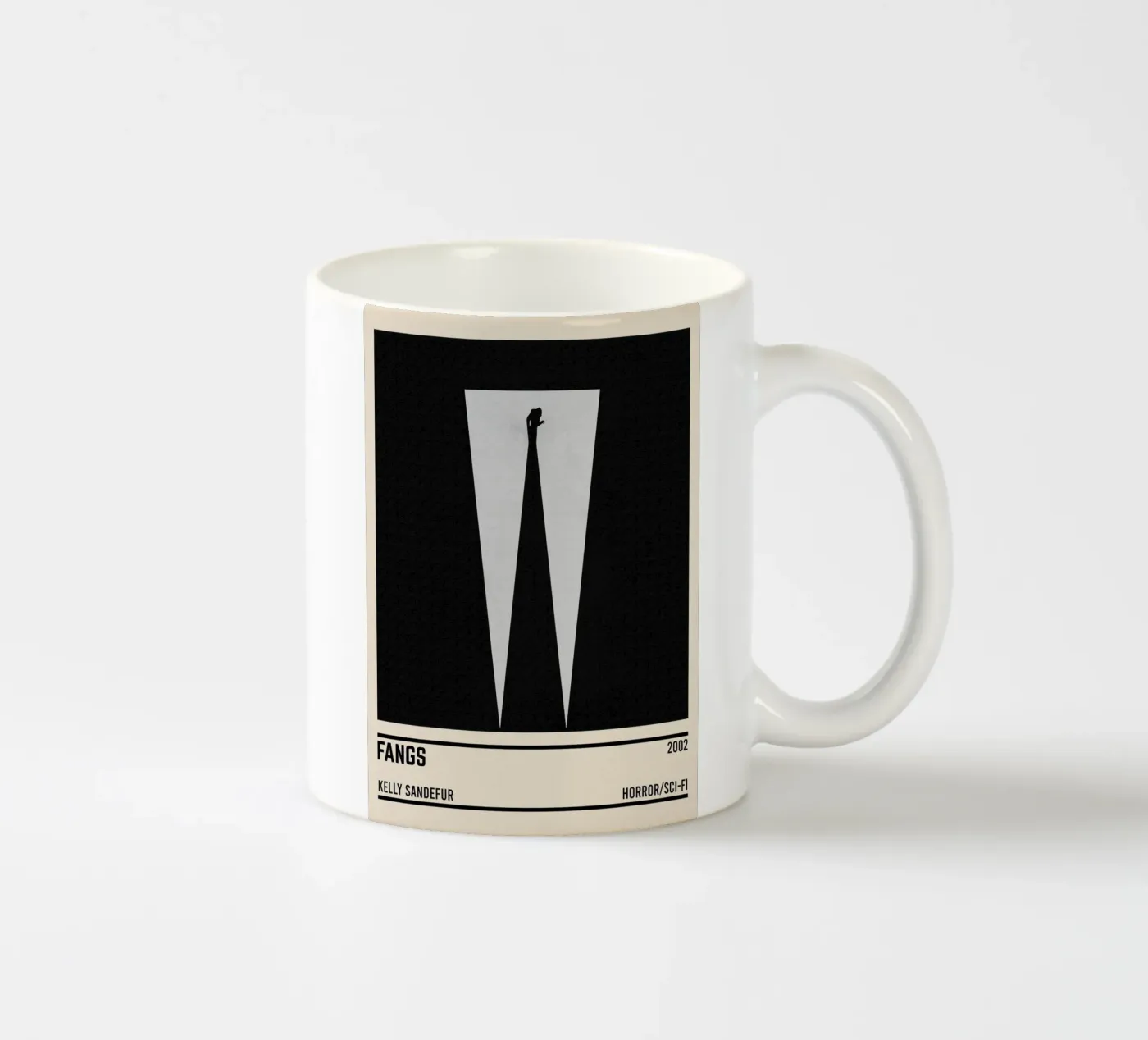 Fangs ceramic mug by TheArtstudio