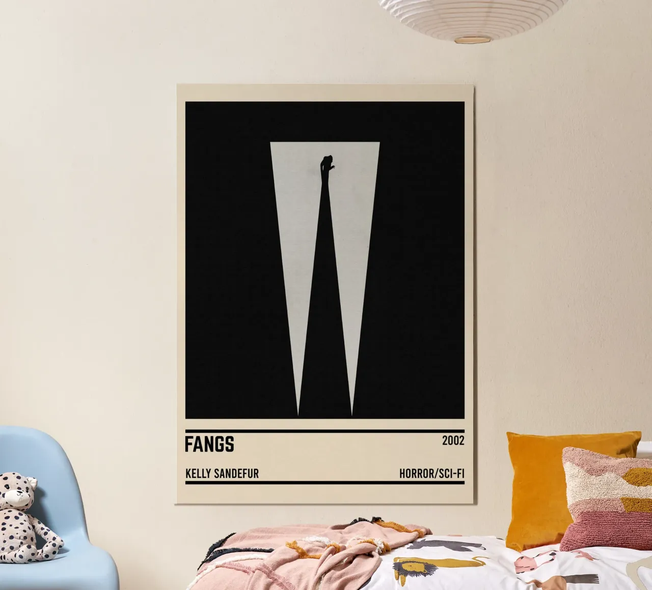 Fangs alluminio dibond da TheArtstudio
