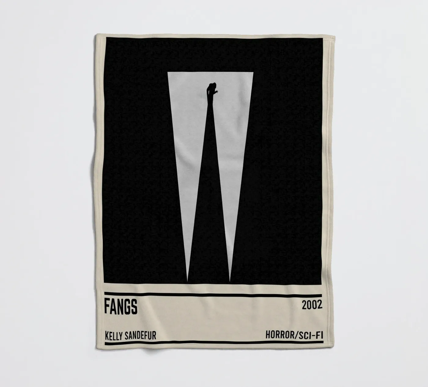 Fangs Fleecedecke von TheArtstudio