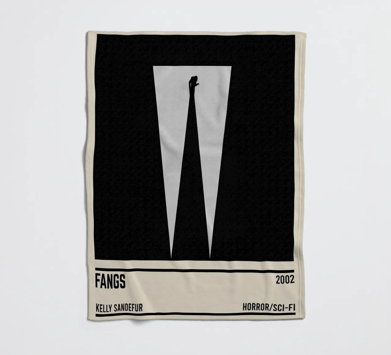 Fangs fleecedeken van TheArtstudio