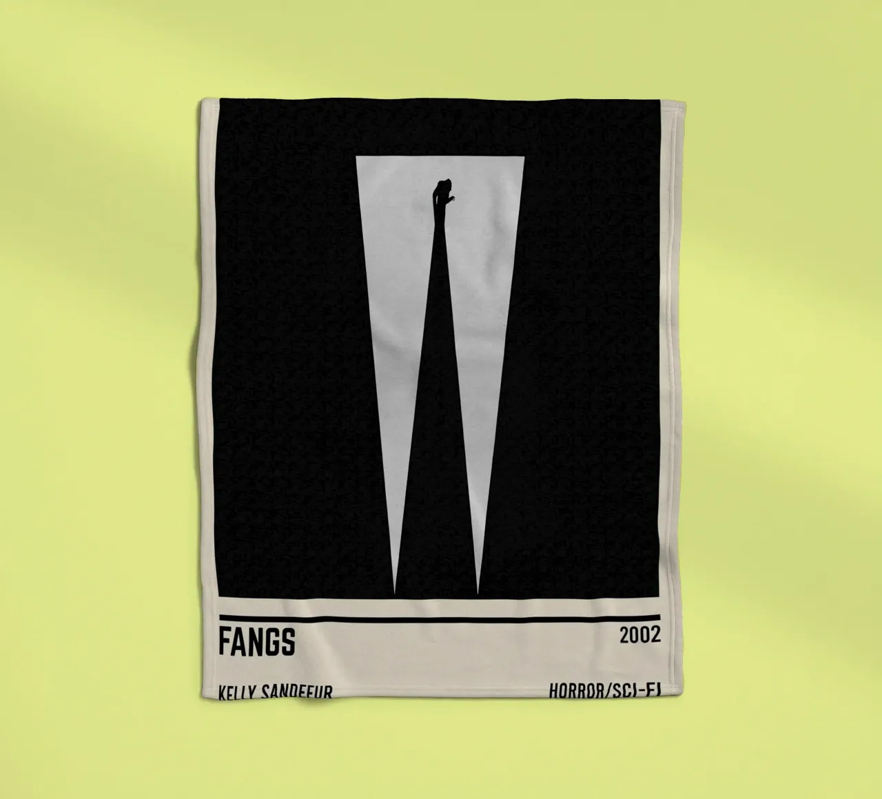 Fangs fleecedeken van TheArtstudio