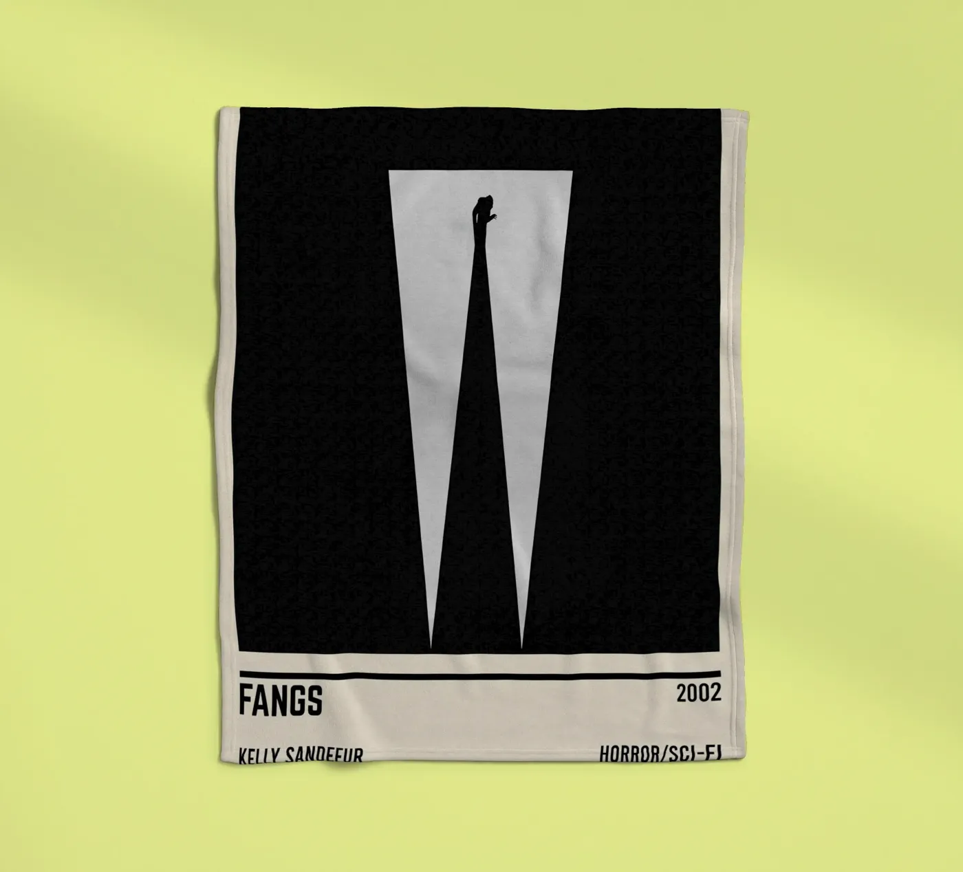 Fangs Fleecedecke von TheArtstudio