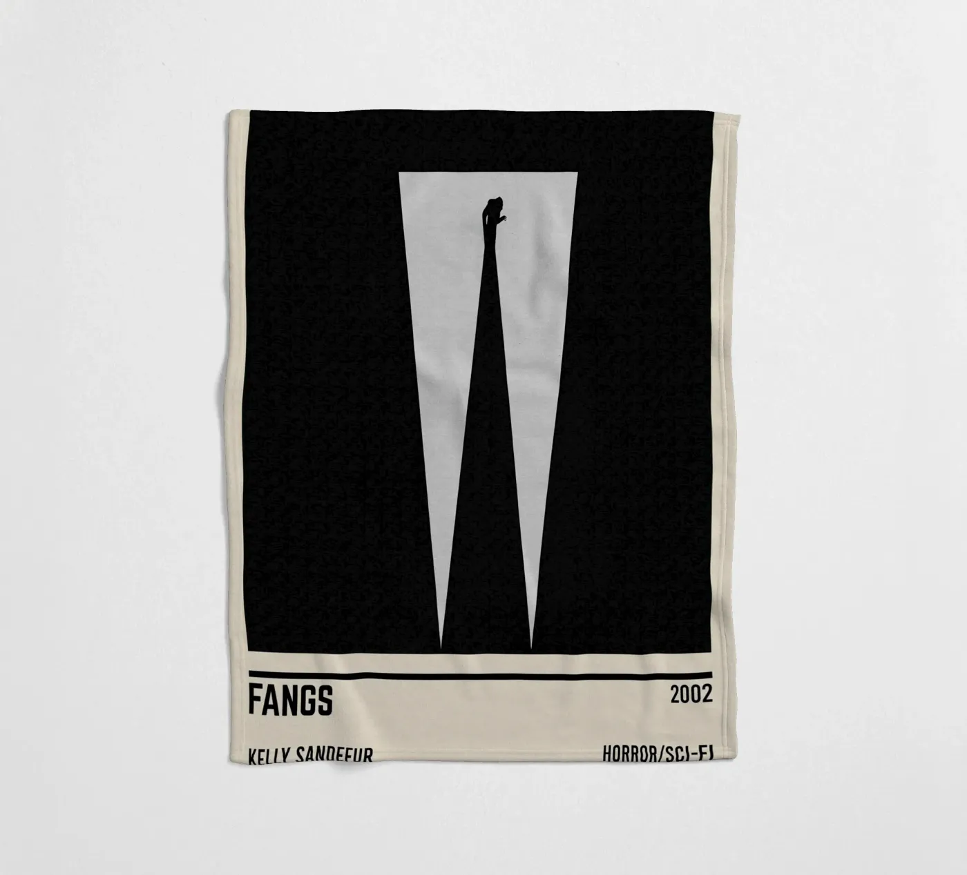 Fangs Fleecedecke von TheArtstudio