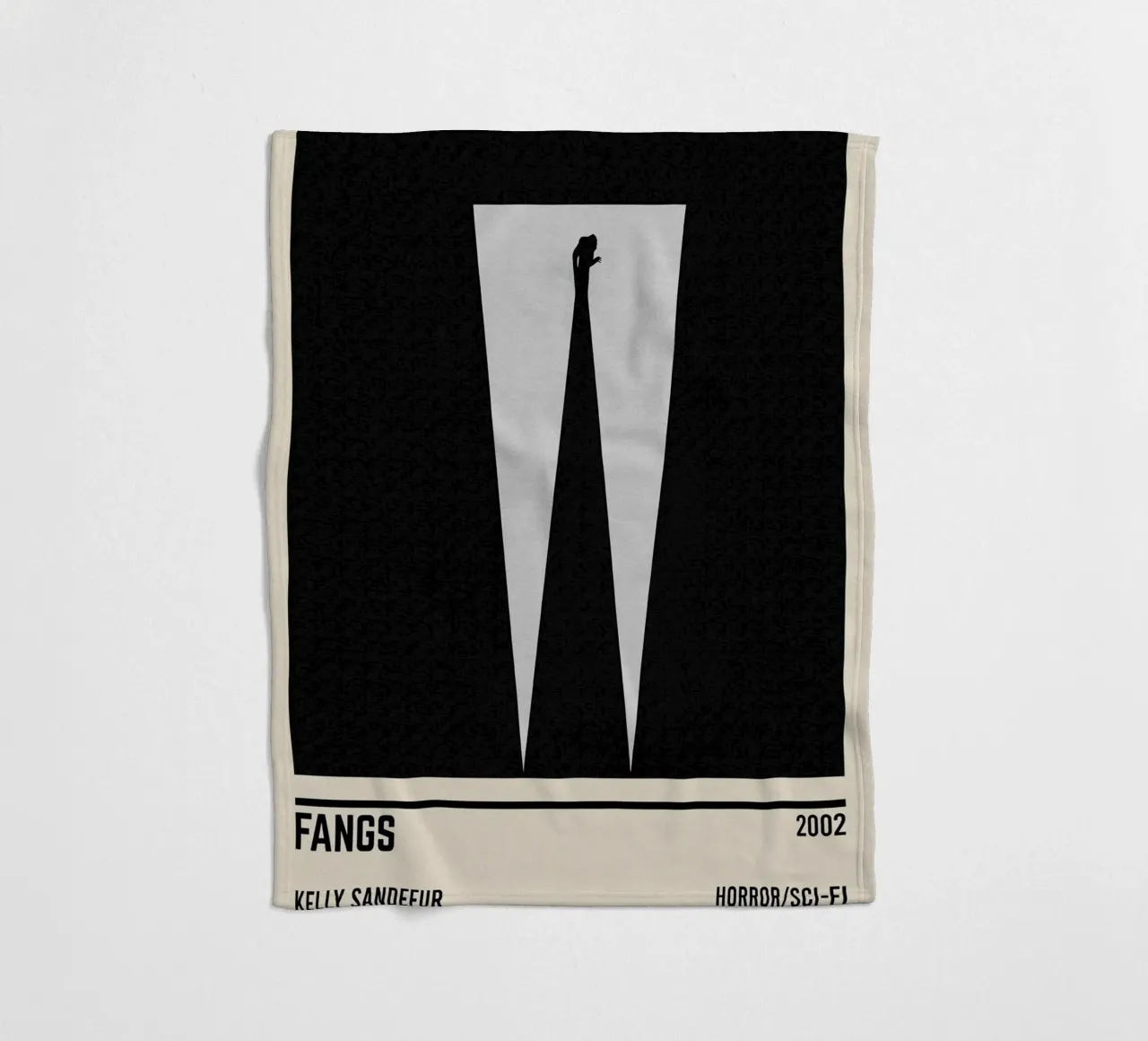 Fangs fleecedeken van TheArtstudio