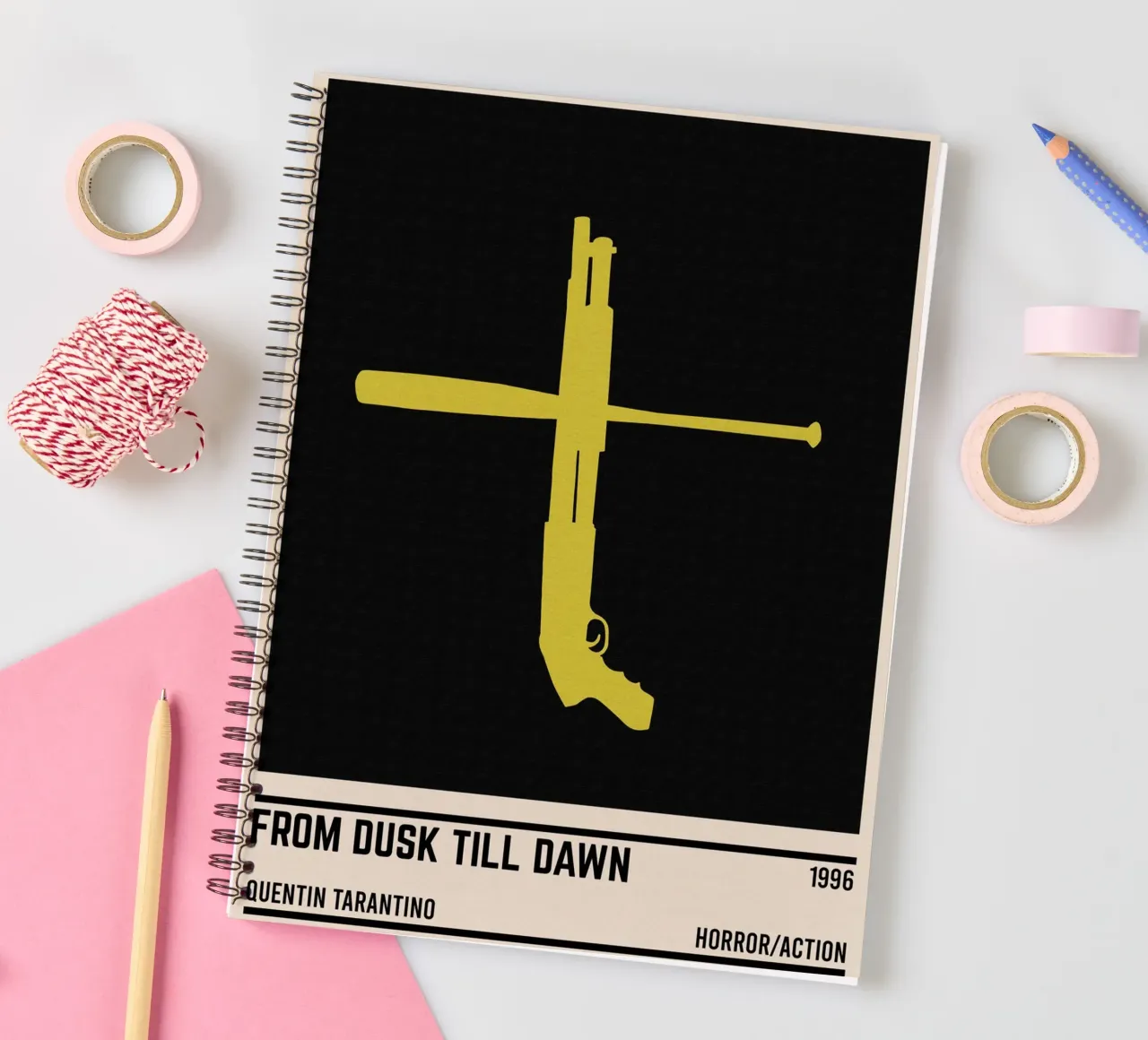 From Dusk Till Dawn spiral notebook by TheArtstudio