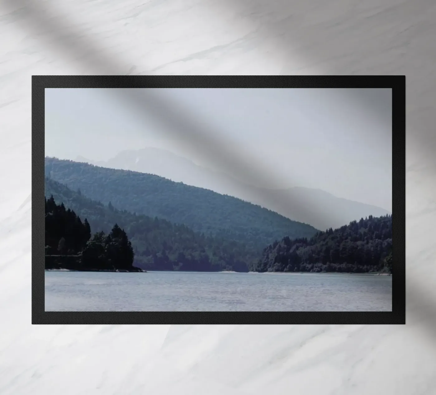 Blauton deurmat van Picture On The Fridge