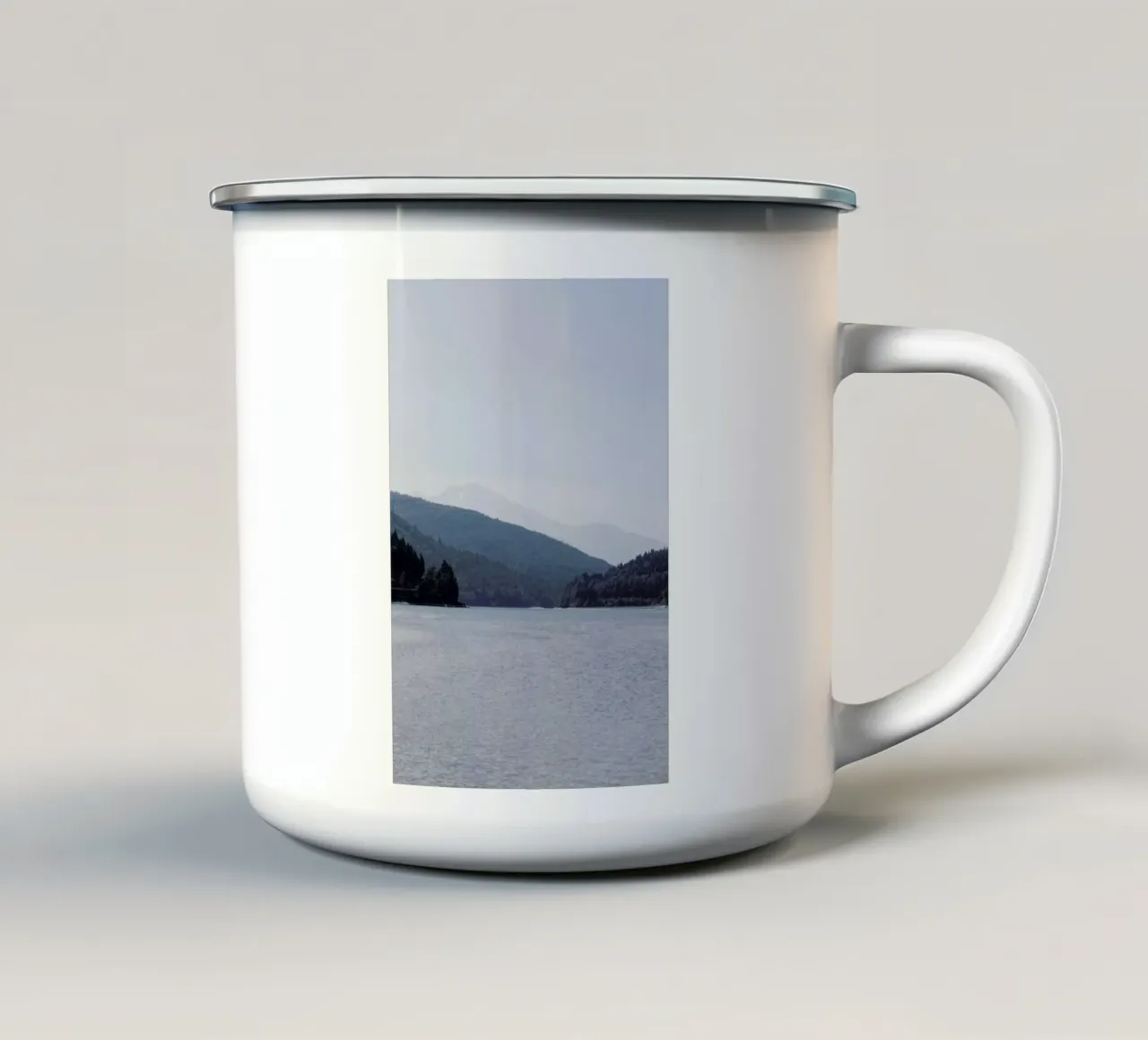 Blauton tazza in smalto da Picture On The Fridge