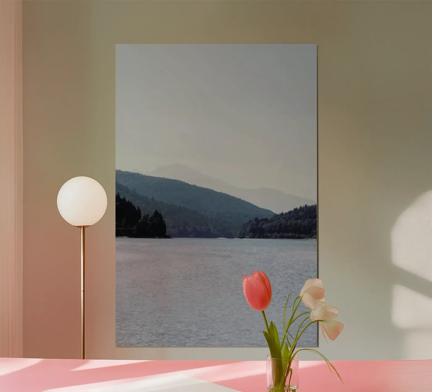 Blauton poster van Picture On The Fridge