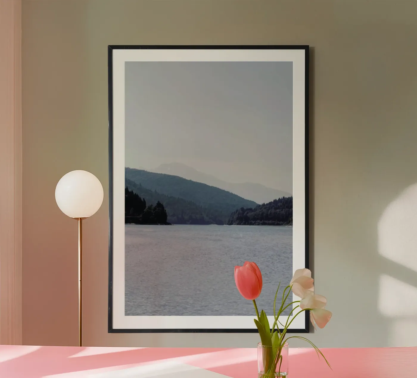 Blauton poster van Picture On The Fridge