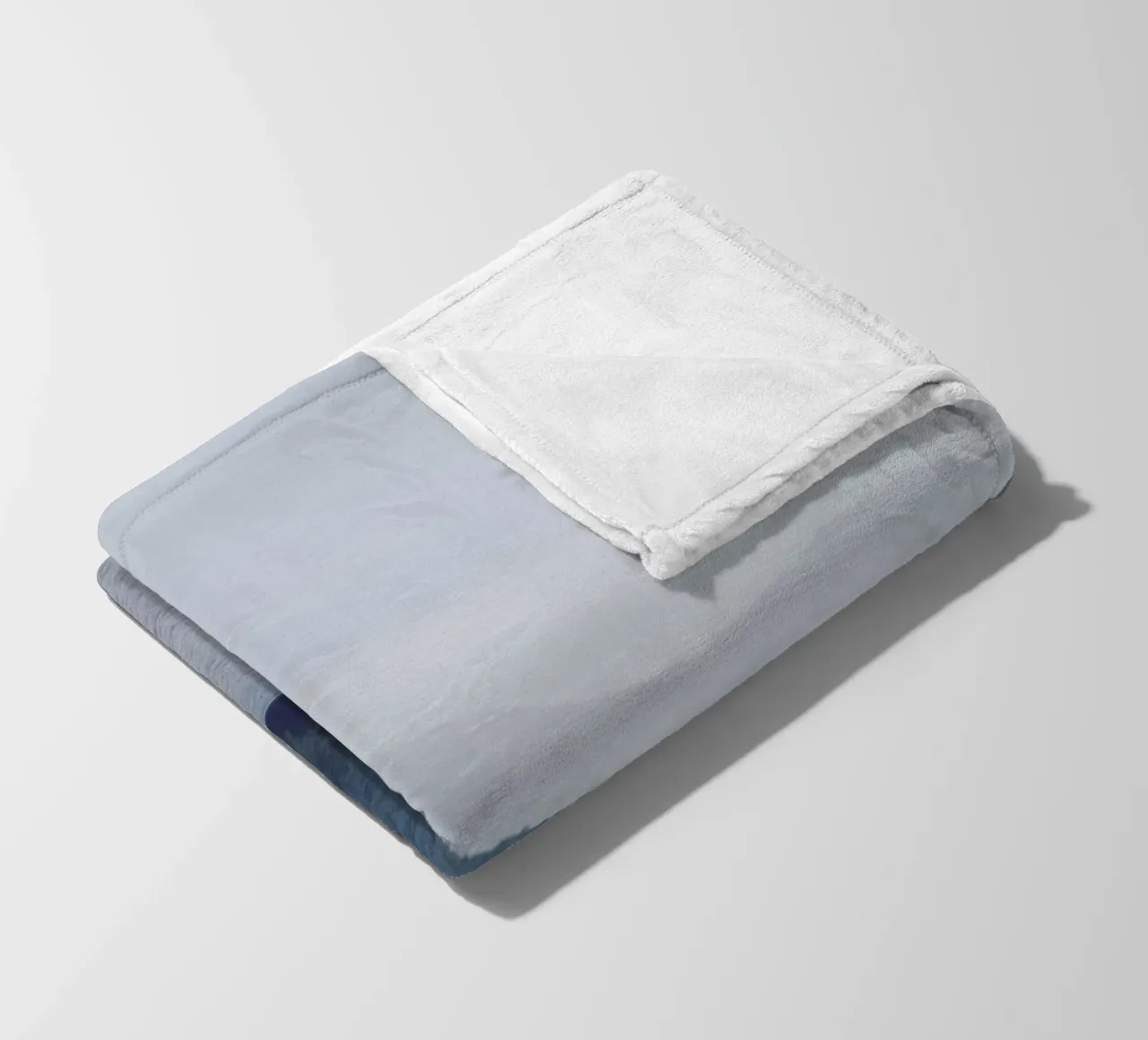 Blauton coperta in pile da Picture On The Fridge