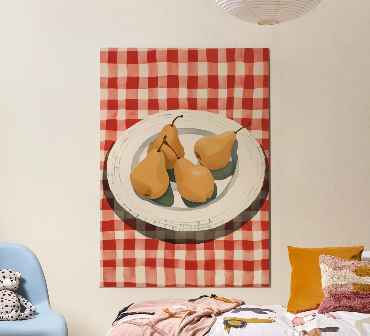 Boho Bella Vita 5 Fruits 3 alluminio dibond da Boho Print Collection